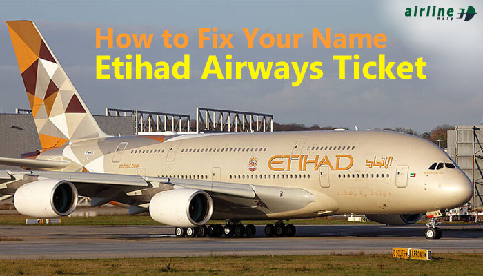 Etihad Airways Ticket